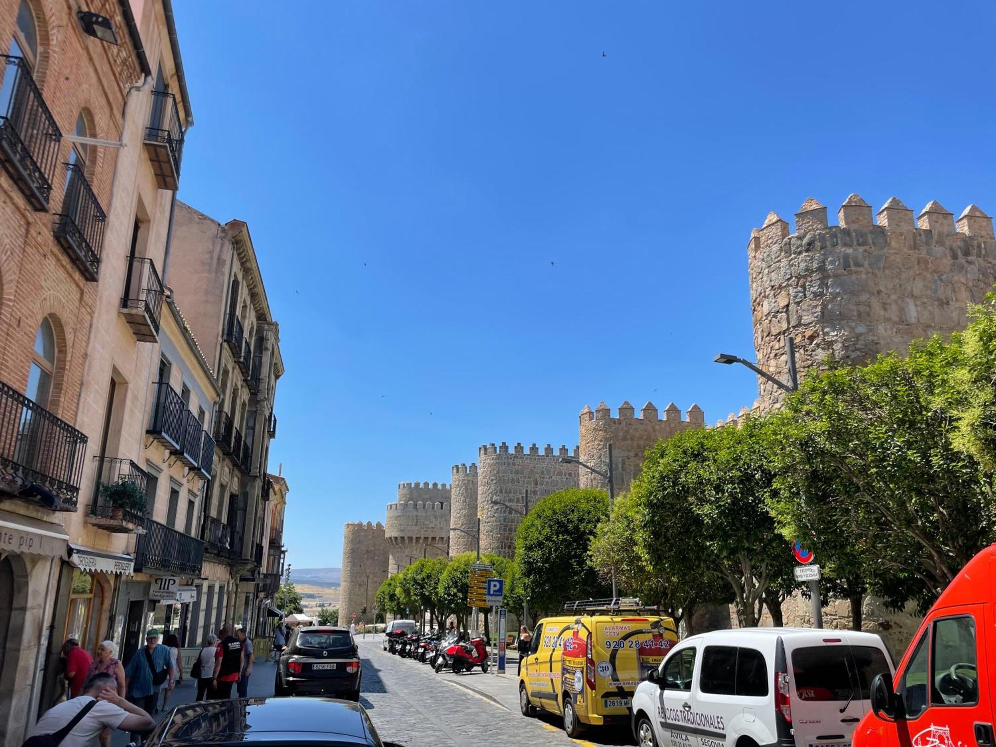 El Balcon De La Muralla Ávila Eksteriør billede